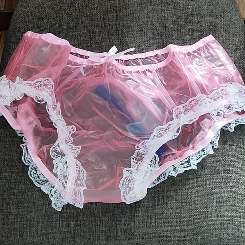 Diapering - M-2XL Weiche, leise PVC-Plastik-Slips für Damen,