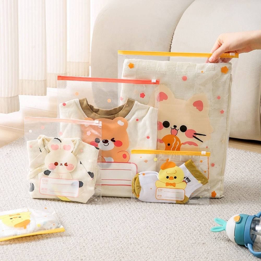 Baby Clothes - 10 Stück Mehrgrößen-Aufbewahrungstaschen, Klassifizierte Tragbare Versiegelte