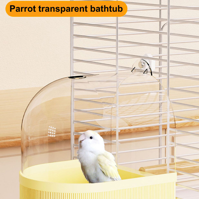 Feeding - Transparente Badewanne von Parrot. Es kann