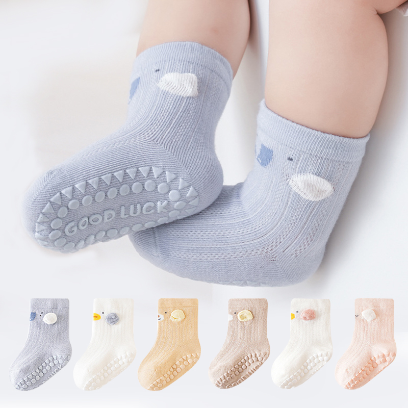 3 Paar Cartoon-Baby-Bodensocke – Unisex Baby Socks Non Slip Bewertung und Preis