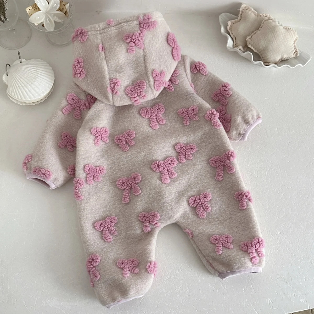 Baby-Mädchen-Strampler mit Kap – Newborn Baby Girl Romper Floral Bewertung und Preis
