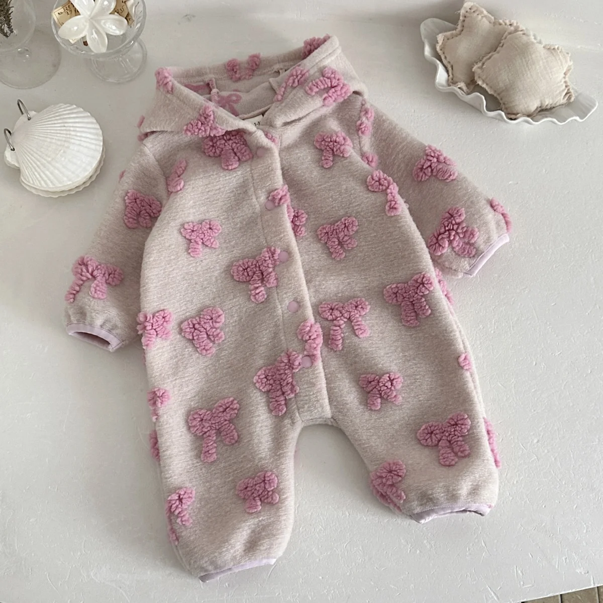 Baby-Mädchen-Strampler mit Kap – Newborn Baby Girl Romper Floral Bewertung und Preis