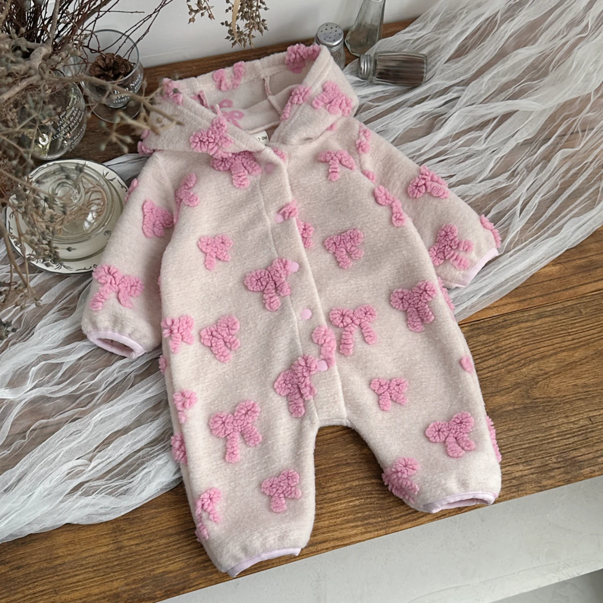 Baby-Mädchen-Strampler mit Kap – Newborn Baby Girl Romper Floral Bewertung und Preis