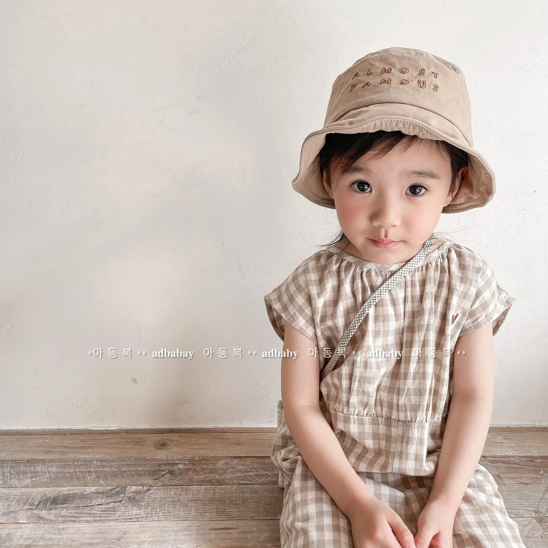 Baby Mädchen Plaid Overalls Ki – Baby Summer Linen Sleeveless Jumpsuit Bewertung und Preis