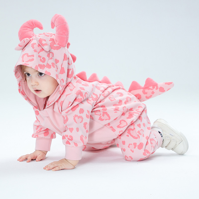 Frühling Kigurumis Baby Mädche – Cotton Baby Onesies Zipper Bewertung und Preis