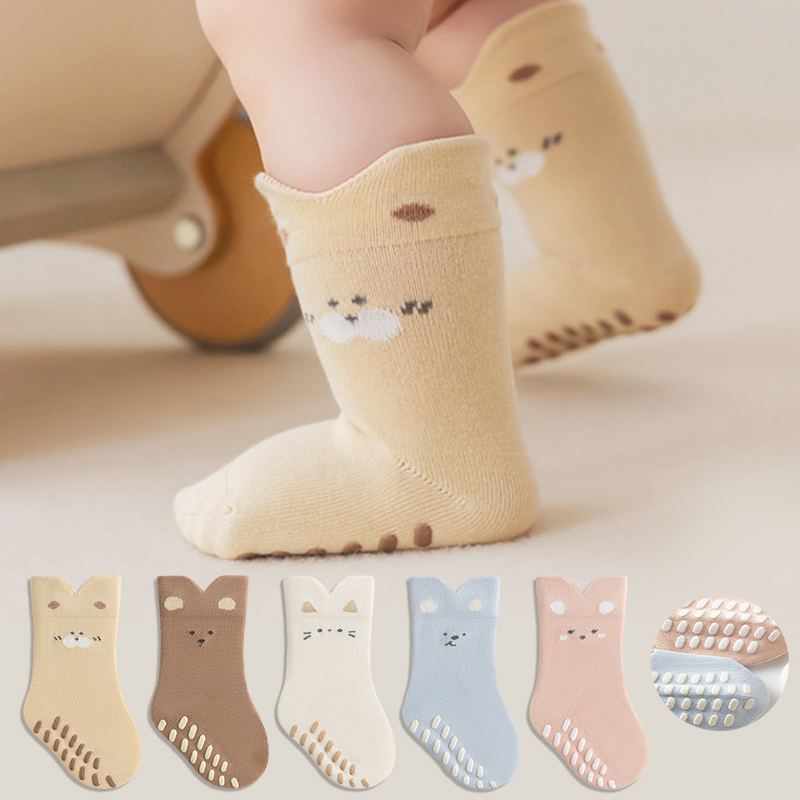 3/5 Paar Anti-Rutsch-Socken fü – Unisex Baby Socks Non Slip Bewertung und Preis