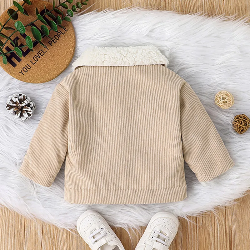 Babyjacke aus Cordstoff mit Fl – Toddler Boy Winter Fleece Jacket Bewertung und Preis